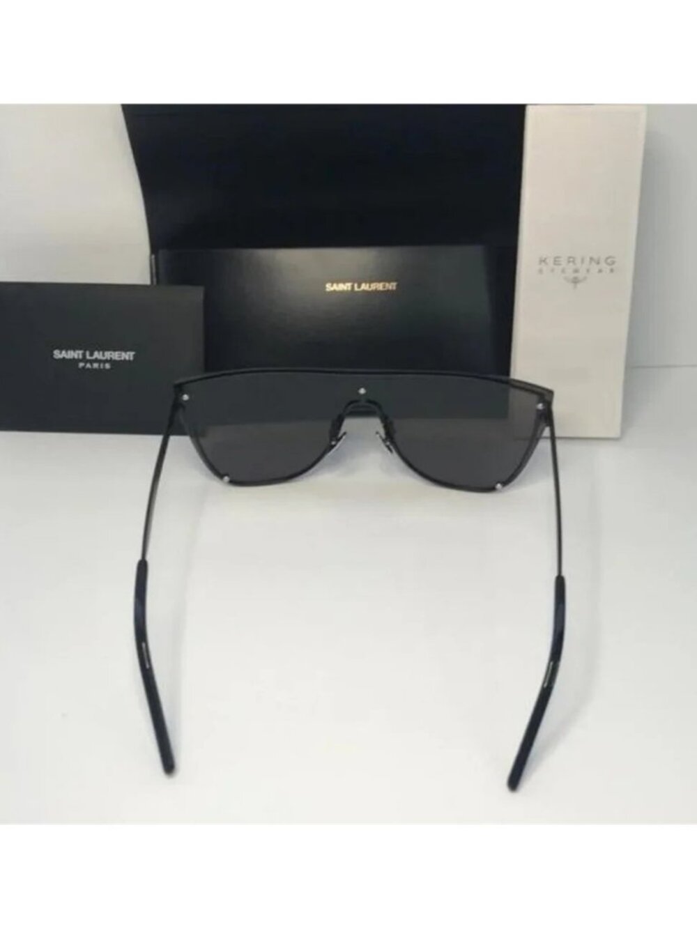 New Authentic SAINT LAURENTSL 1 Mask Sunglasses - Picture 8 of 11